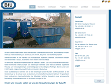 Tablet Screenshot of bfu-int.de